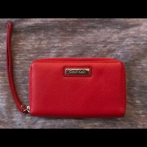 Calvin Klein zip wallet